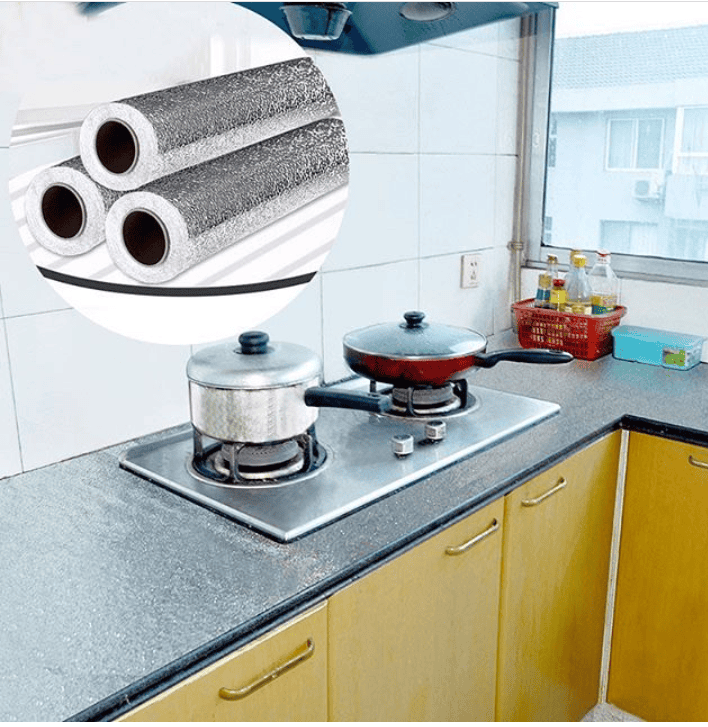 Kitchen Aluminum Foil Sticker Kitchen Aluminum Foil Sticker